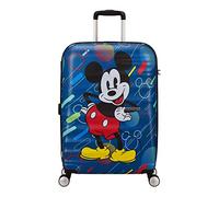 American Tourister Wavebreaker Disney - Spinner M, Kindergepäck, 67 cm, 64 L, Mehrfarbig (Mickey Future Pop)