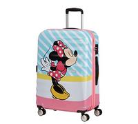 American Tourister Wavebreaker Disney - Spinner M, Kindergepäck, 67 cm, 64 L, Mehrfarbig (Minnie Pink Kiss)