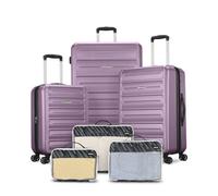 American Tourister Westridge Hartschalen-Kofferset mit Spinner-Rädern, Violett (Purple Haze), 3PC Set (CO/M/L)