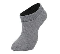 American Trends Slipper-Socken mit Greifern, flauschige Socken für Damen, rutschfeste Weihnachtssocken, bequem, warm, Wintersocken, Reines Grau, Einheitsgröße