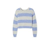 American Vintage - Lockerer Strickpullover beige/blau - Gr. - M