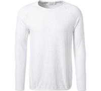 American Vintage Longsleeve Herren Regular Fit Langarm Rundhals Baumwolle weiß, XL
