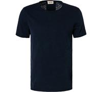American Vintage T-Shirt Herren Regular Fit Kurzarm Baumwolle blau, L