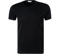 American Vintage T-Shirt Herren Regular Fit Kurzarm Rundhals Baumwolle schwarz, S