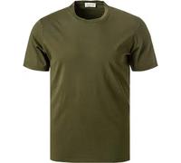 American Vintage T-Shirt Herren Slim Fit Kurzarm Rundhals Baumwolle grün, XL