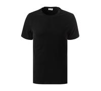 American Vintage T-Shirt Herren Slim Fit Kurzarm Rundhals Baumwolle schwarz, S