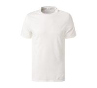 American Vintage T-Shirt Herren Slim Fit Kurzarm Rundhals Baumwolle weiß, XXL