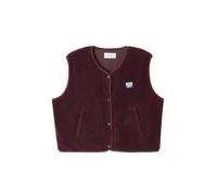 American Vintage - Teddyweste rot - Gr. - L