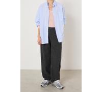 American Vintage Wool Pants Grey And Blue Stripes Größe: L | Stoffhosen Outlet | Damen | Grau