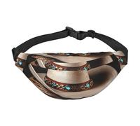 American West Gürteltasche mit Rodeo-Hut für Herren und Damen, modische Hüfttasche überall, Crossbody-Tasche, Geldbörse, Hüfttasche mit verstellbarem Riemen, wasserdichte Brusttasche für Reisen,