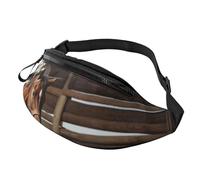 American West Rodeo Bauchtasche für Herren und Damen, modisch, zum Laufen, wasserdicht, Crossbody-Tasche mit verstellbarem Riemen, Sport-Hüfttasche für Reisen