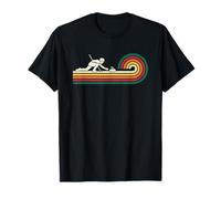 Amerikanische Flagge Curling T-Shirt Curler Sliding Stone T-Shirt