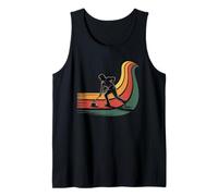 Amerikanische Flagge Curling T-Shirt Curler Sliding Stone Tank Top