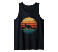 Amerikanische Flagge Curling T-Shirt Curler Sliding Stone Tank Top