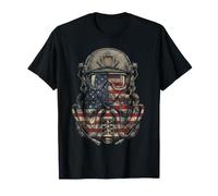 Amerikanische Flagge, taktisch, patriotisch, Militär, Herren, Damen, Grafik T-Shirt