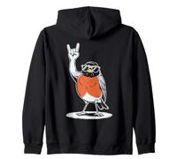 Amerikanischer Robin Bird Punkrock-Rocker Heavy Metal Kapuzenjacke