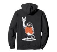 Amerikanischer Robin Bird Punkrock-Rocker Heavy Metal Pullover Hoodie
