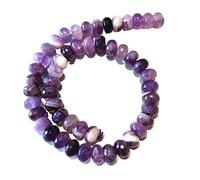 Amethyst facettiert Button Edelsteinkette Halskette violett Kette Größenwahl DisplayLength 48