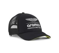 PUMA x ASTON MARTIN ARAMCO F1® TEAM Trucker Cap, Accessoires, Schwarz, OSFA Black