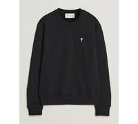 AMI Contrast Heart Logo Sweatshirt Black Schwarz M