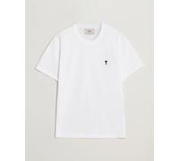 AMI Contrast Heart Logo T-Shirt White Weiß L