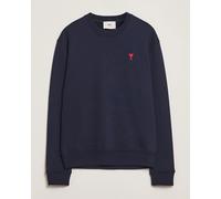 AMI Heart Logo Sweatshirt Night Blue Blau S