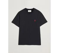 AMI Heart Logo T-Shirt Black Schwarz L