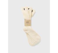 AMI Paris AMI DE COEUR NOIR SOCKS 3-PACK men Socks white in Größe:EU 39-42