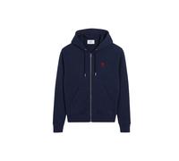 Ami Paris Ami de Coeur Zip Hoodie Dunkelblau Herren XL