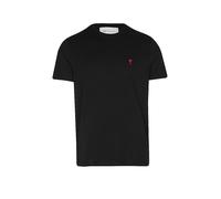 AMI Heart Logo T-Shirt Black Schwarz L