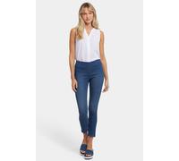 Ami Skinny Ankle Pull-On Jeans aus Soft-Contour Denim™ mit seitlichen Schlitzen M
