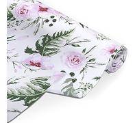 Amilian Baumwollstoff Meterware, Stoffe, Stoffreste, Stoffpaket: ca. 160 cm x 200 cm, zum Nähen, für Patchwork 100% Baumwolle DIY Baumwollstoff, Baumwolltuch, Nähstoffe, Puder Rosa