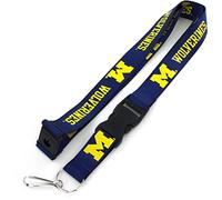 aminco NCAA Michigan Wolverines Team Lanyard