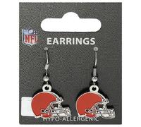 aminco NFL Cleveland Browns Logo-Ohrh nger, Silber, 2,5