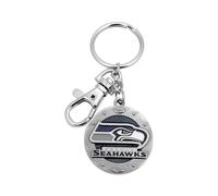 aminco NFL Seattle Seahawks Impact Schl sselanh nger, Silber