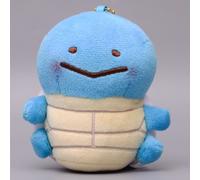 Amine Pokemon Schlüsselanhänger Squirtle Eevee Plüsch Puppe Rucksack Anhänge 10cm