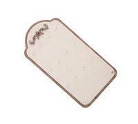 AMISENK Naturholz Schmuck Organizer Halskette Armband Display Ständer Mit Leinenmaterialien Für Schaufenster Schlafzimmer Dekoration Halskette Display Ständer