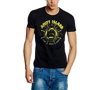 Amity Island - Jaws - Quint Brody Hooper 1975 Der weiße Hai T-Shirt Schwarz Gr.XL