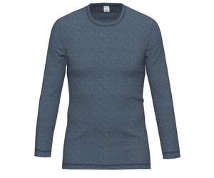 AMMANN - 193 Thermo Shirt 1/1 Arm dunkelblau - Gr. - 6