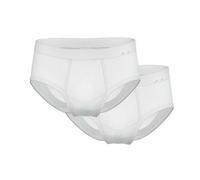 AMMANN Slip mit Eingriff Doppelpack, Serie Feinripp, weiß - 5 = M
