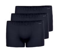 Ammann 3er Pack Herren Pants Retro-Shorts - Cotton & More - Unterhose ohne Eingriff - Modal-Baumwoll-Elastan Mischung - Schwarz Dunkel-Blau - Größe 5 bis 14