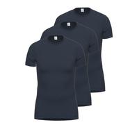 Ammann 3er Pack Shirt 1/2 Arm Dunova 197132 Gr. M in dunkelblau