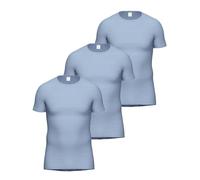 Ammann 3er Pack Shirt 1/2 Arm Jeans Feinripp 170229 Gr. 5 in hellblau