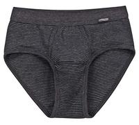 Ammann® 3er Pack Slips mit Eingriff, Unterhosen, Briefs, Hipster, dunkelblau, anthrazit, Neu (8 / (XXL), anthrazit)
