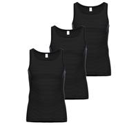 Ammann 3er Pack Unterhemd Jeans Feinripp 170159 Gr. 7 in anthrazit