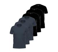 Ammann 6er Pack Shirt 1/2 Arm Close to You 10554 Gr. 7 in Nightblue-schwarz