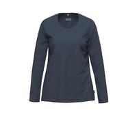 Ammann Bio Damen-Langarmshirt Single-Jersey dunkelblau Größe 48