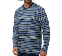 Ammann Bio Herren-Langarmshirt Single-Jersey dunkelblau Größe XL