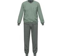 Ammann Bio Herren-Schlafanzug Single-Jersey anthrazit Größe 54