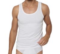 Ammann - Cotton & More - Sportjacke Unterhemd - 2er Pack (8 Weiß)